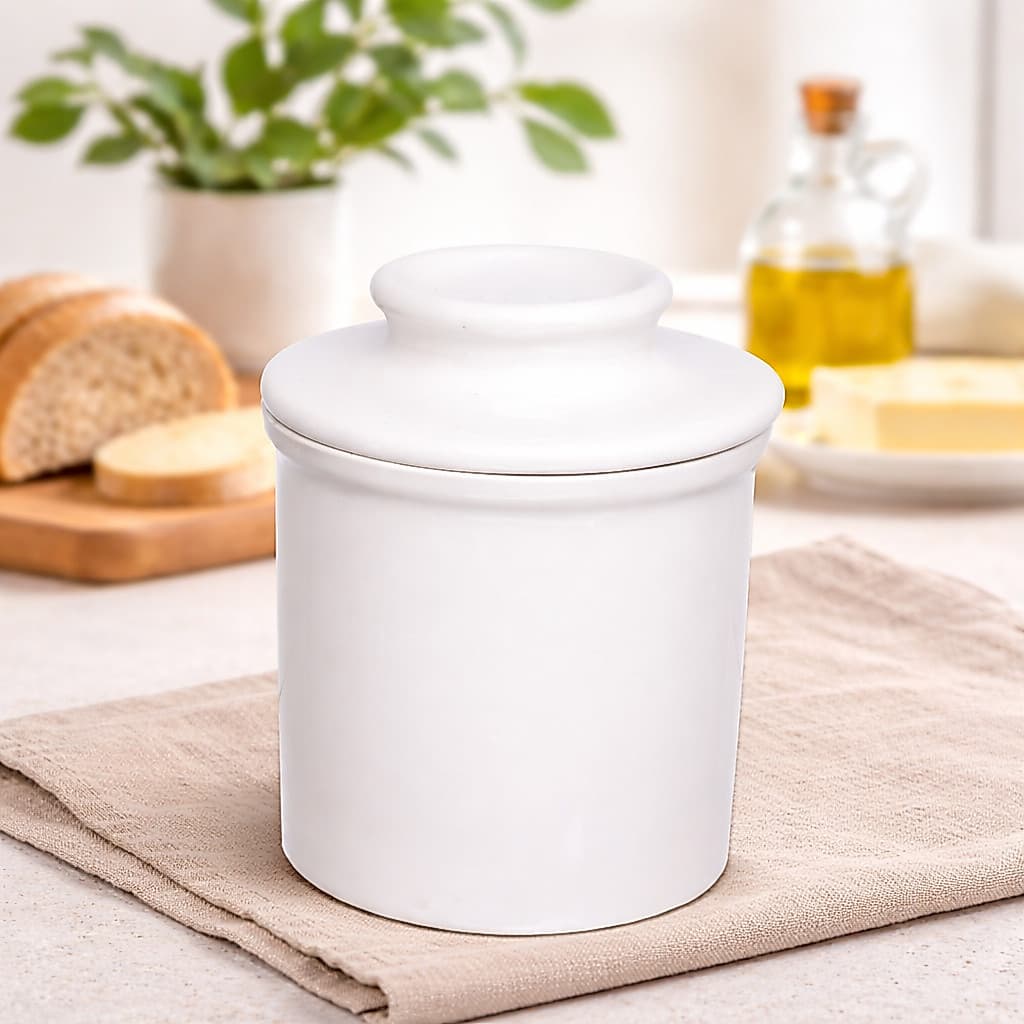 Manteigueira Francesa Manteiga Temperatura Ambiente Agua Mantimento Cozinha (ENVIO IMEDIATO)