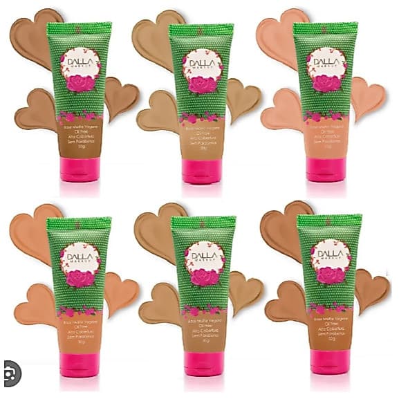 Base Vegana Oil Free Efeito Matte - Dalla