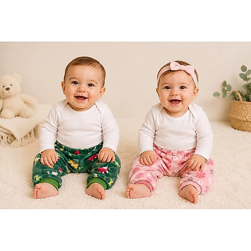 Calça Fleece Infantil – Conforto e Proteção para os Dias Frios P ao 3