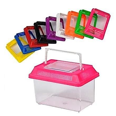 atenção: PEQUENO só 1 litro! TERRÁRIO MINI TRANSPORTE • maletinha lembrancinha para fazer kit festa