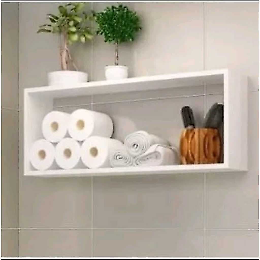 NICHO 60x30x20 RETANGULAR GRANDE 100% MDF SALA QUARTO COZINHA