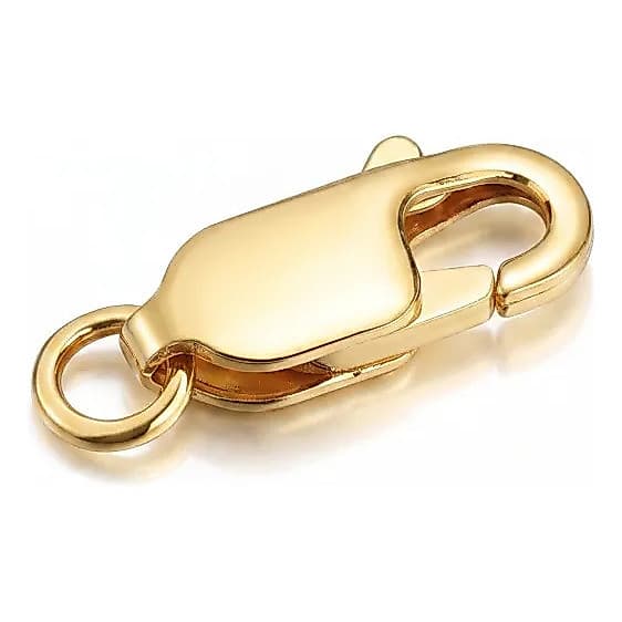 Fecho Mosquetão Grande Aço Inox Corrente Pulseira Grossa