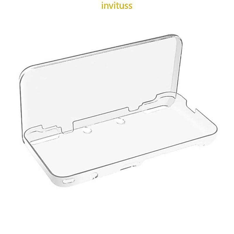 Inv Capa Transparente Para 2DS LL 2DS XL Console Jogos Dura À Prova Poeira Choque