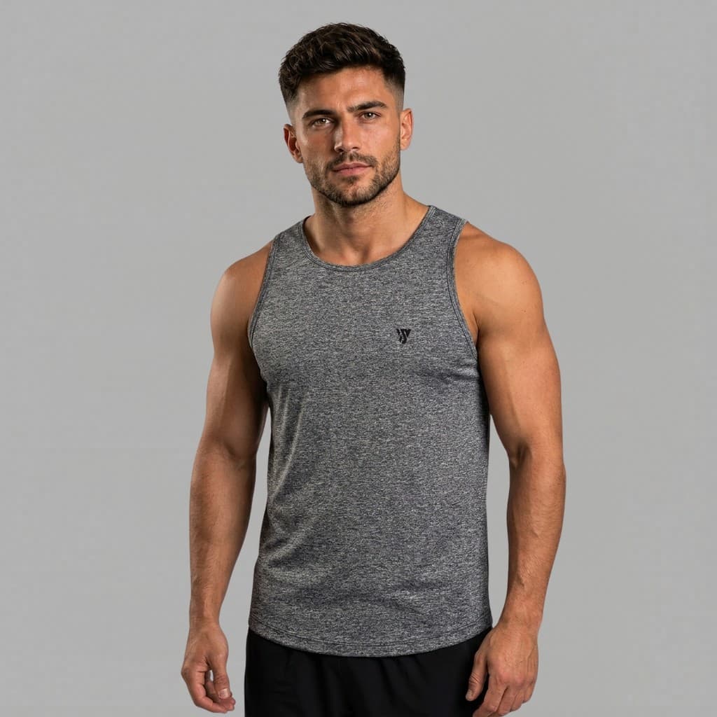 Regata Masculina Dry Fit Academia Treino Musculação Fitness Secagem Rápida