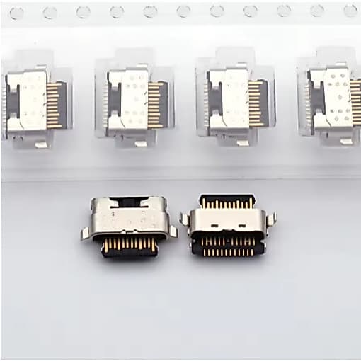 5 pçs porta conector tipo c Conector USB para Samsung Galaxy A11, A02S e outros modelos