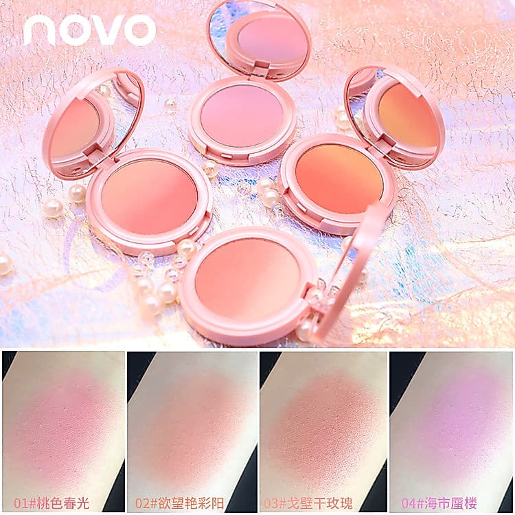 Novo Sweet Gradient Blush Flagship Store Carro-chefe Oficial Genuíno Nude Maquiagem Rouge Natural Orange Girl Series