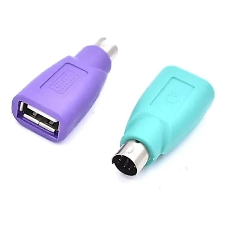 Cabo Genérica Ps2tousb Com Entrada Ps2 Saída Usb