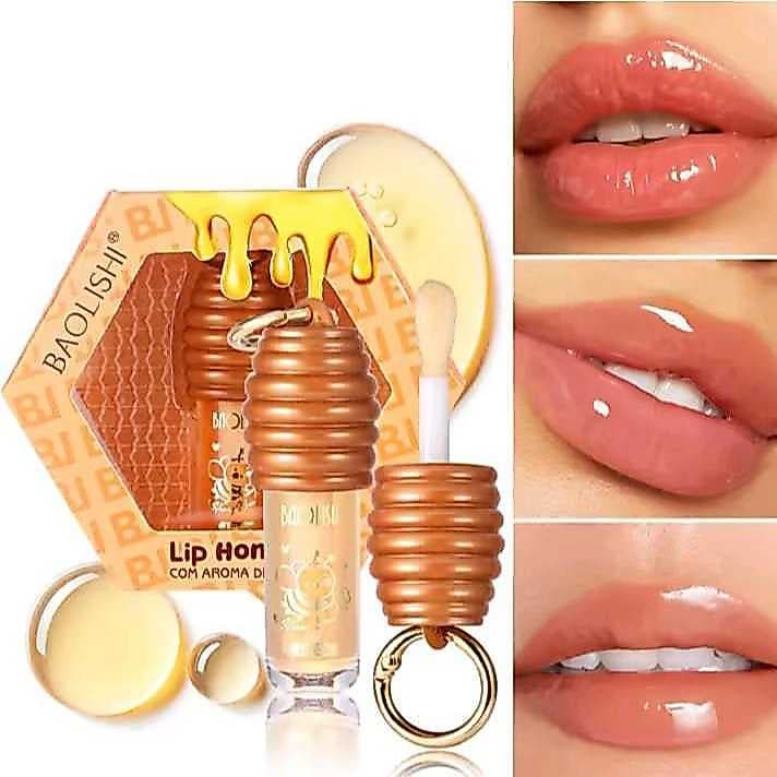 Lip Honey Brilho Labial Hidratante Aroma de Mel