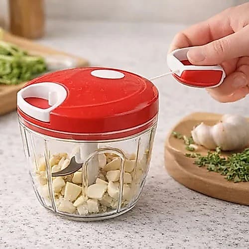 Mini Processador de Alimentos Manual - Sortido