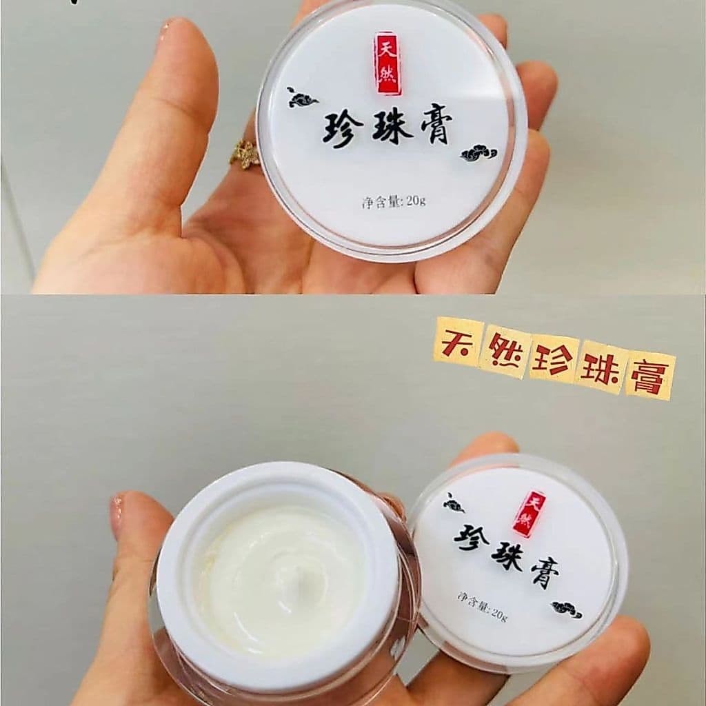 Creme de pérola Natural genuíno Luffy remoção de acne boca fechada acne tom de pele creme remoção de sardas