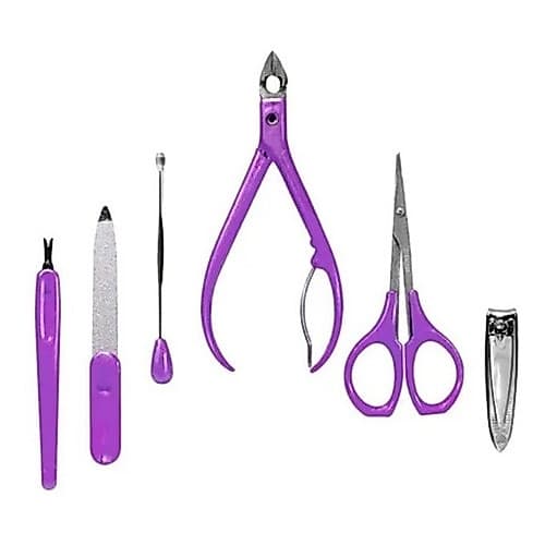 Kit Manicure Higiene Cuidado Em Casa Ou Na Viagem Beleza