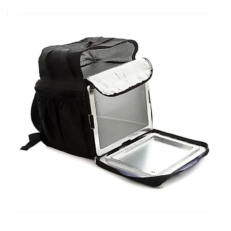 Bolsa Bag Mochila Térmica Pizza 45 litros Com Isopor Delivery