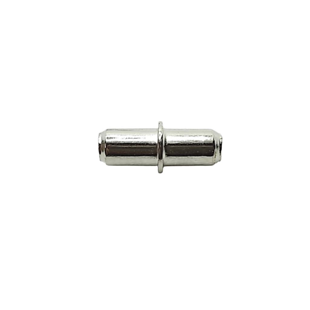 Suporte Pino Prateleira com Anel 5x15 - Niquelado
