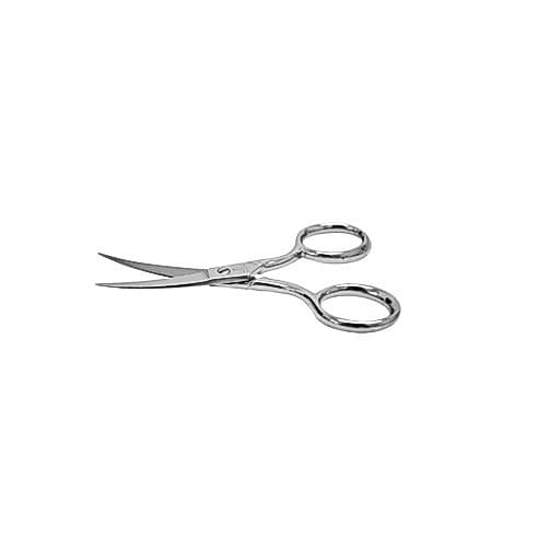 Tesoura Tesourinha de Cortar Unha Curva 3,5' Inox Profissional 003