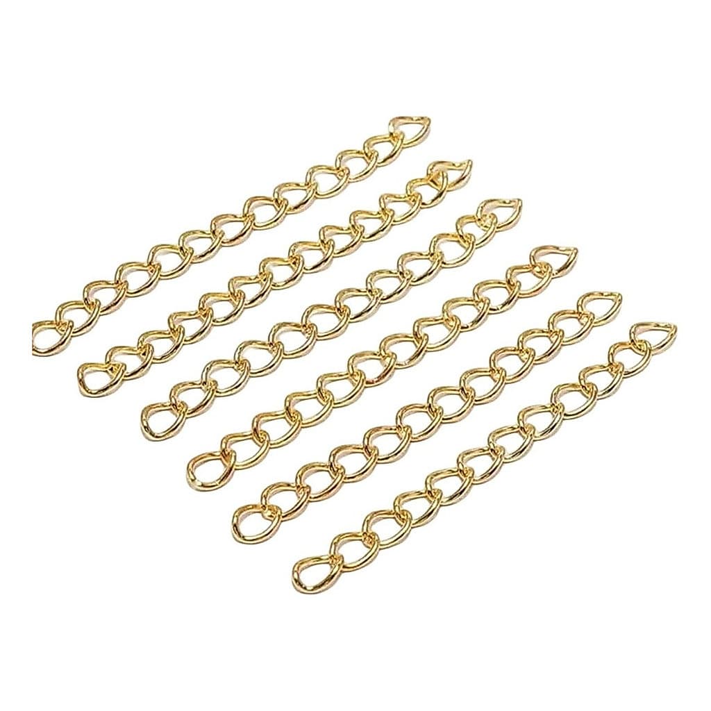 Corrente Extensor De Cauda Para Bracelete 50g Aprox 100-5cm