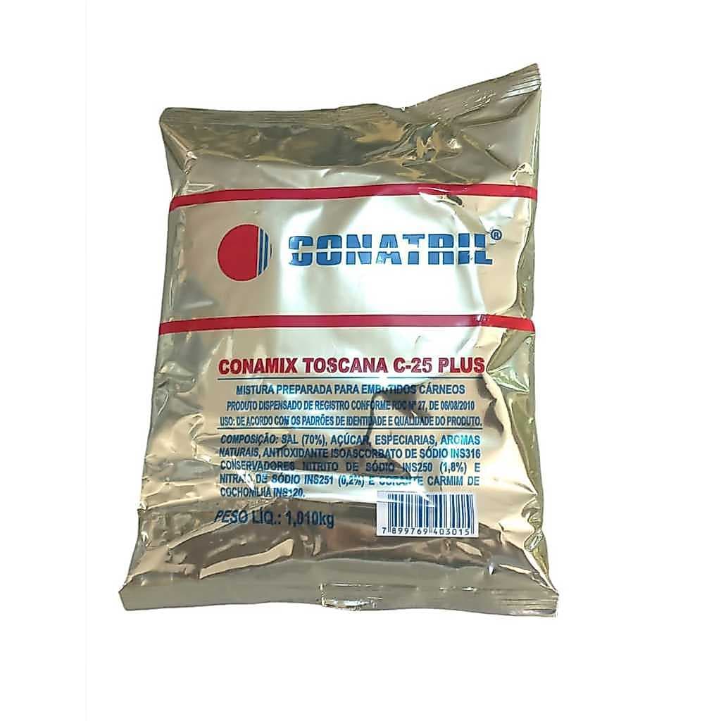 Tempero Para Linguiça Toscana C-25 Plus Conatril
