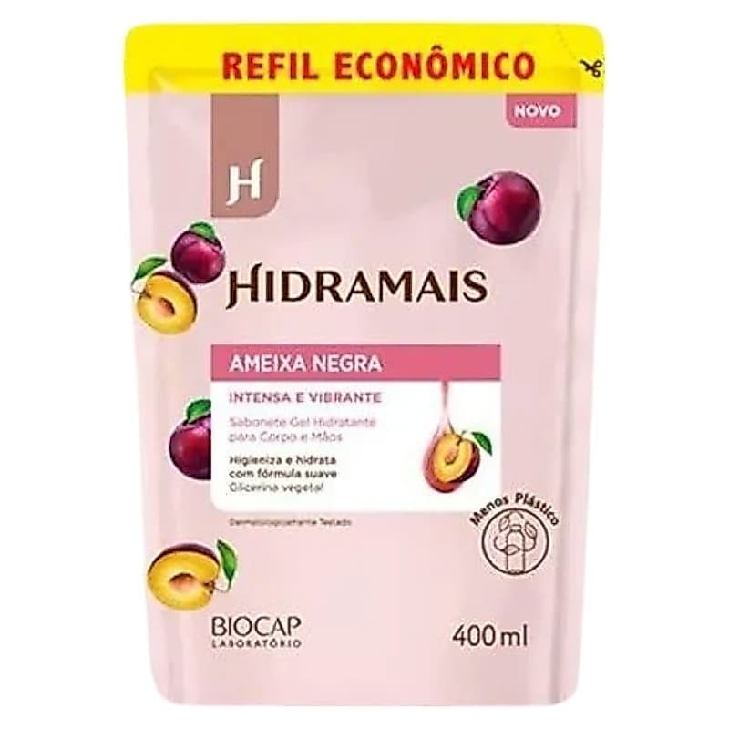 Refil Sabonete Gel Ameixa Negra 400ml Hidramais