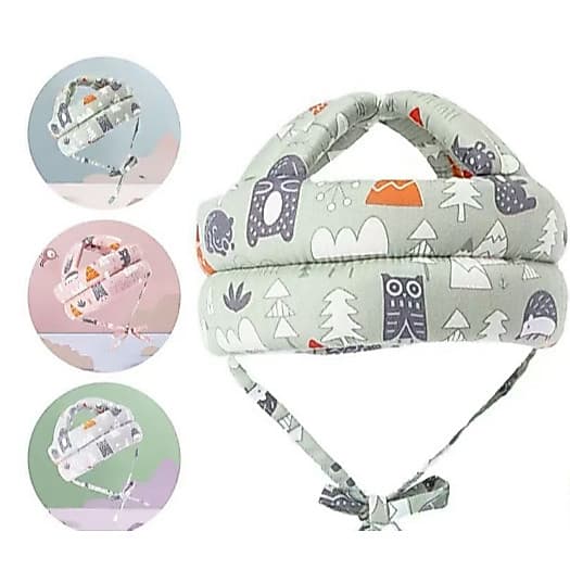 Chapéu De Proteção Infantil Capacete De Segurança Para Bebês Ajustável Anti-Colisão