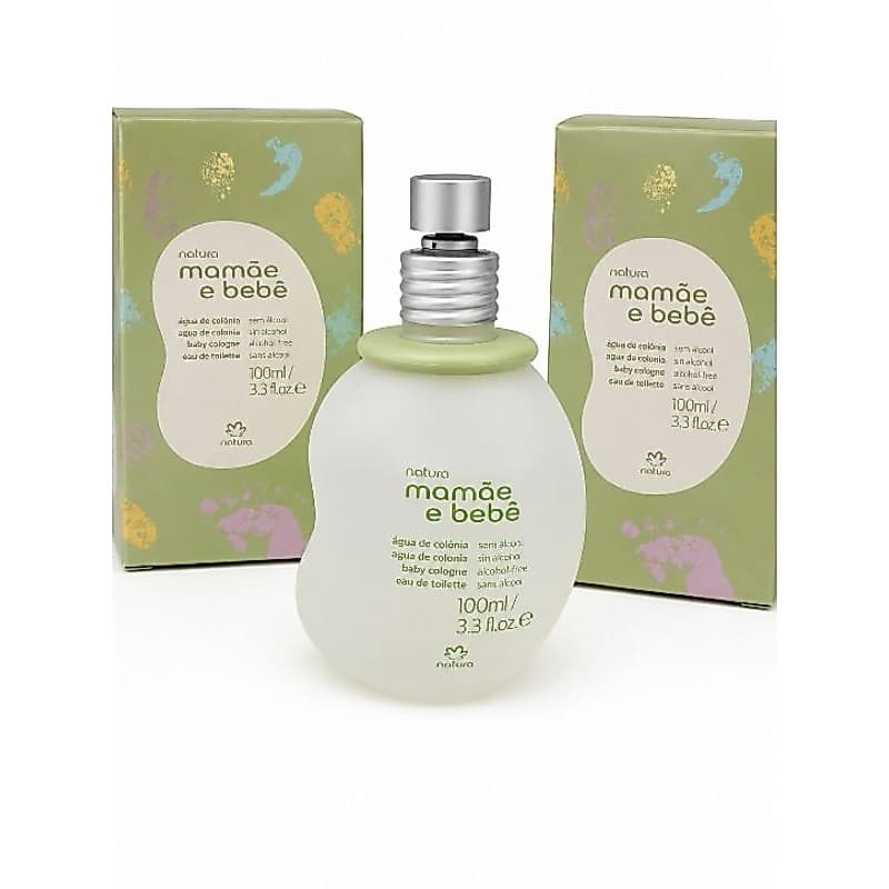 Água de Colônia Mamãe e Bebê com Válvula 100ml Natura