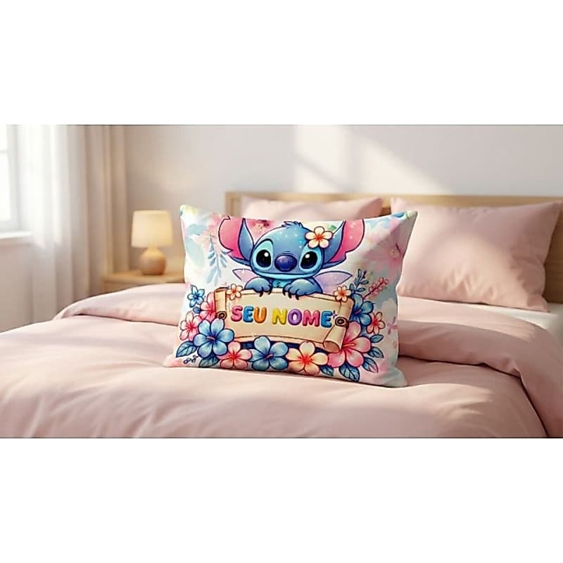 FRONHA AVULSA STITCH PERSONALIZADA COM SEU NOME