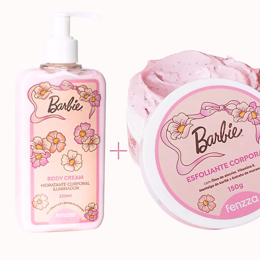 Body Cream Hidratante Corporal Iluminador Barbie – Fenzza