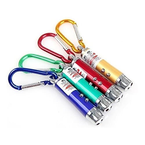 Kit 5 Laser Led  Brinde Brinquedo Chaveiro