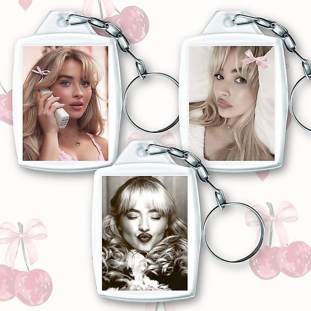 Chaveiro Sabrina Carpenter - Impressão HD.