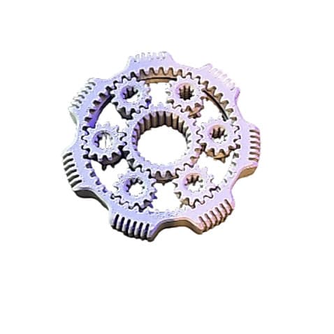 Fidget Spinner Engrenagens 7cm em Impressão 3D | Antiestresse | Brinquedo Sensorial