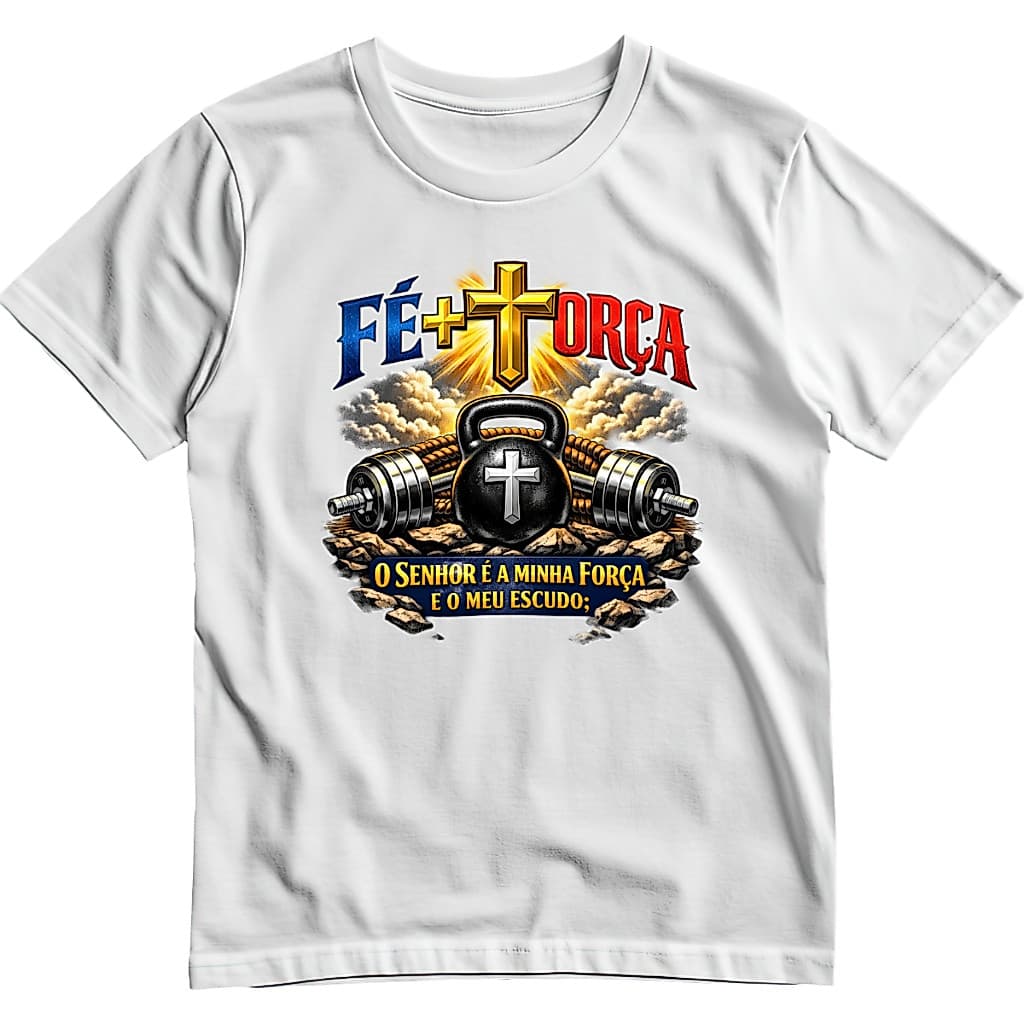 CAMISA, CAMISETA, ACADEMIA, RELIGIOSA, CRISTÃO, POLIÉSTER, PARA TREINO, COD 1