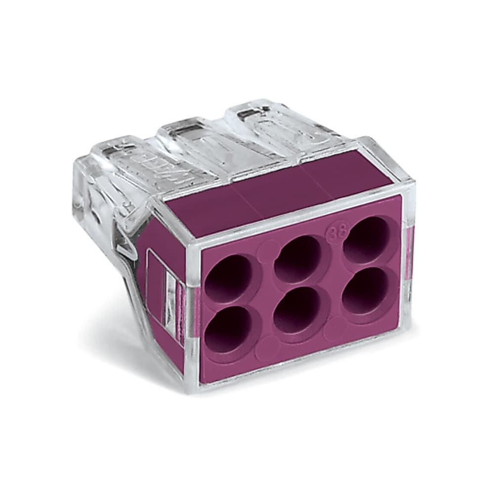 Conector Automático 773-106 Até 2,5MM 6 Polos - Wago