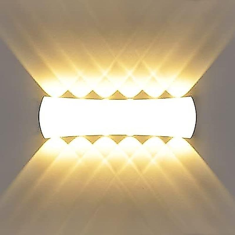 Kawell 8W Modern Wall Light LED Wall Light Interior Externo Alumínio Wall Light LED À Prova D 'Água IP65 Adequado para Q