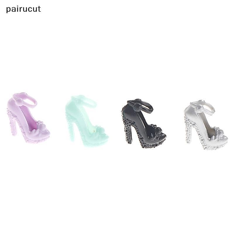Uiu 10 Pares De Sapatos Vestido De Festa De Boneca Acessórios De Bonecas Presente Ui