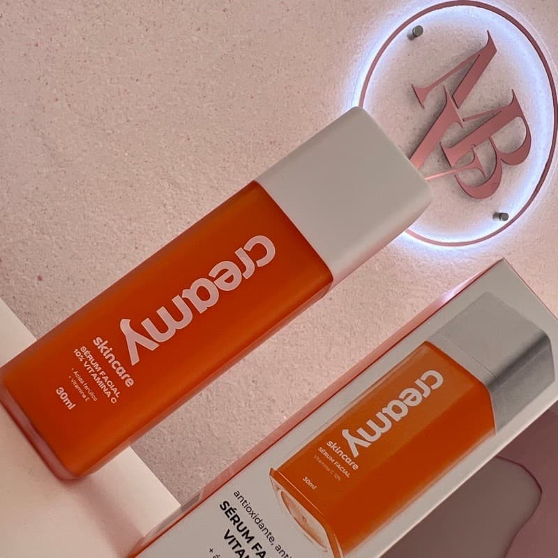 Vitamina C 30ml | Sérum Facial, Vitamina C 10%, Aumenta Firmeza Da Pele, Previne Rugas Finas, Clareador De Manchas