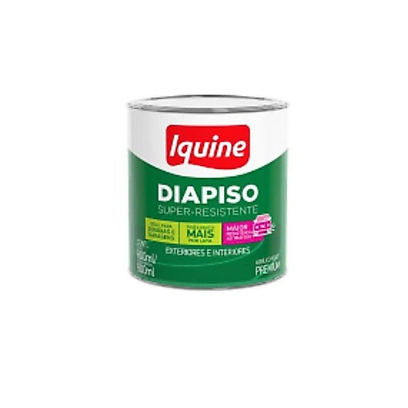 Tinta para Piso Iquine Diapiso 900ml Alta Resistência para Concreto Áreas Internas e Externas