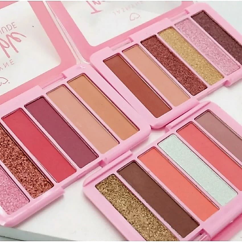 Paleta de Sombras Incredible Nude Jasmyne 16 unidades - VALIDADE 09/2026