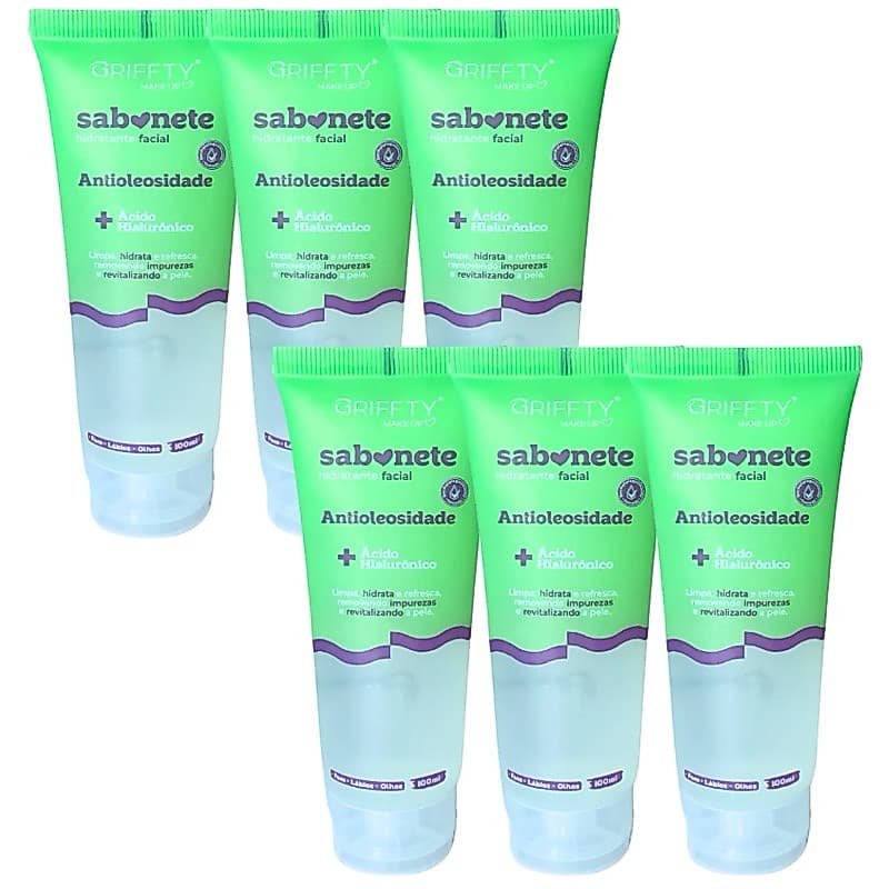 Sabonete Facial Líquido Hidratante Griffty