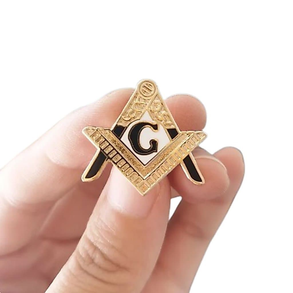 Pin Maçonaria Maçom Símbolo Maçom Esquadro E Compasso