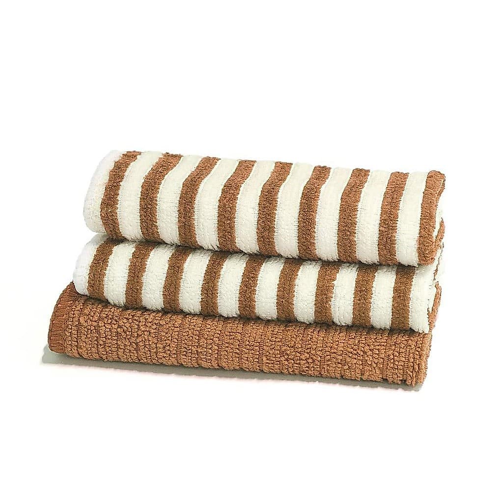 Pano Multiuso Buettner Terracota Microfibra 3 Peças Cooking
