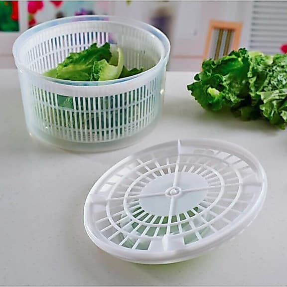 Centrífuga Secador De Salada Verduras Legumes Frutas Manual - Envio Imediato!