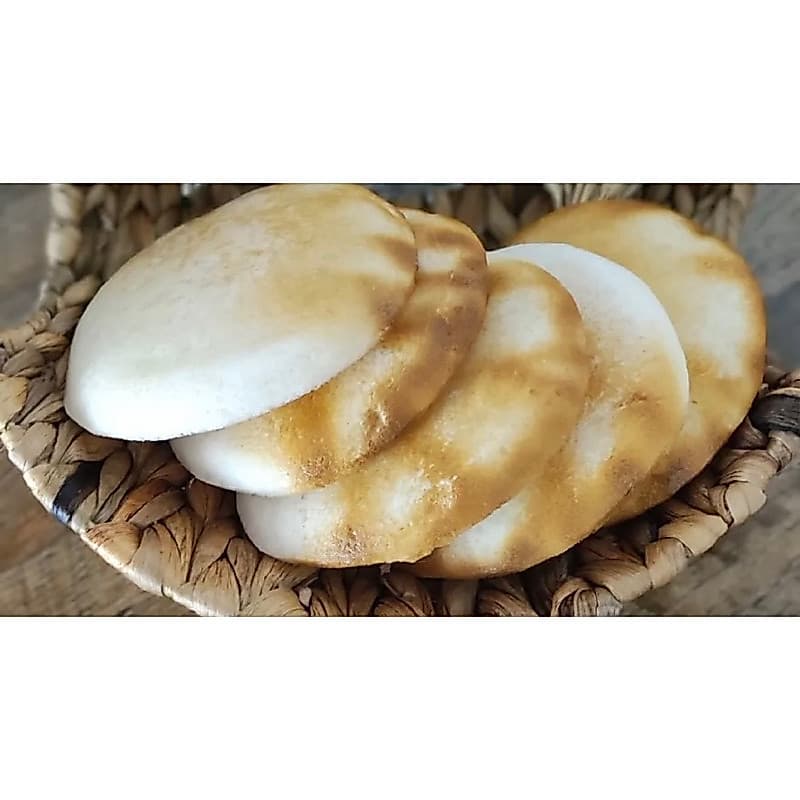 1 pão artificial ázimo pao sirio de 10cm pequeno