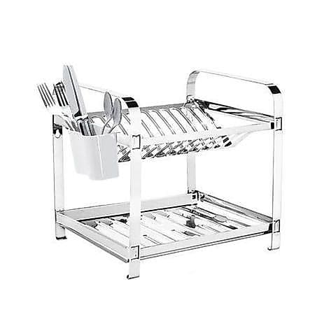 Mak Inox Escorredor de Pratos em Inox 12 Pratos