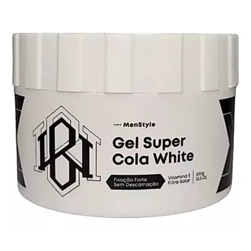 Gel Super Cola White 300 Gramas Black White