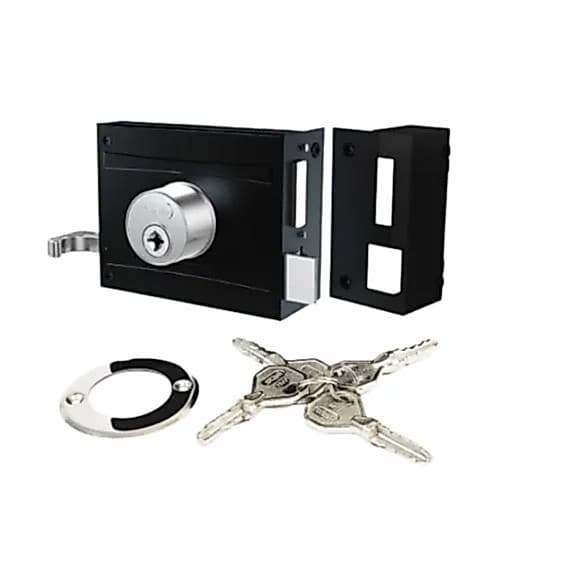 Fechadura Sobrepor Stam 1701/100 Tetra C/4 Chaves Inox