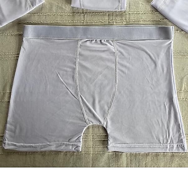 Kit 10 Cuecas Extras BRANCAS Toda Branquinha Pluz Size