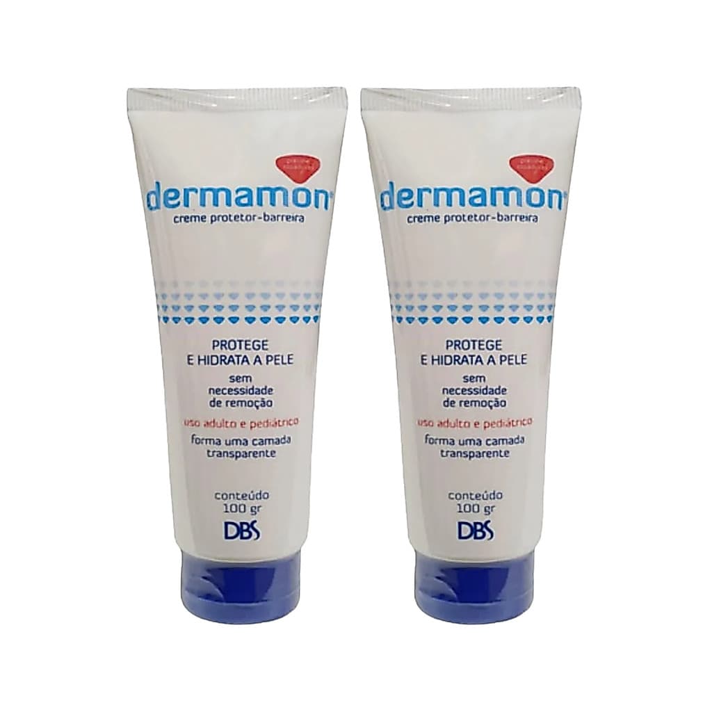Kit 2 Barreira Dermamon Creme Protetor Da Pele 100g (1) Dbs