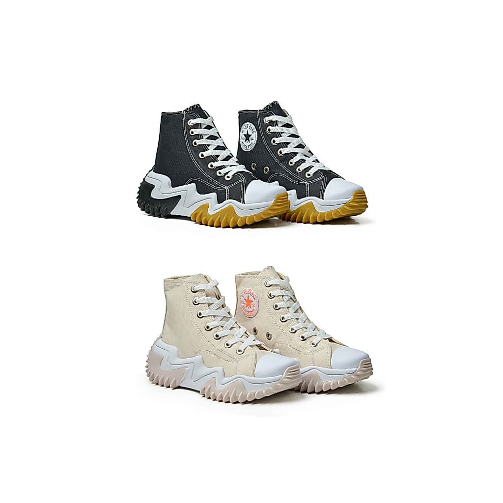 kit 2 pares de Bota Feminina Run Motion Plataforma Lançamento Tratorada