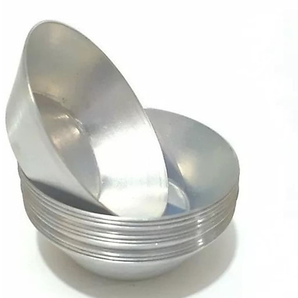 Forma Mini Empada N°1 Alumínio 5,0cm C/12un - Fest Formas
