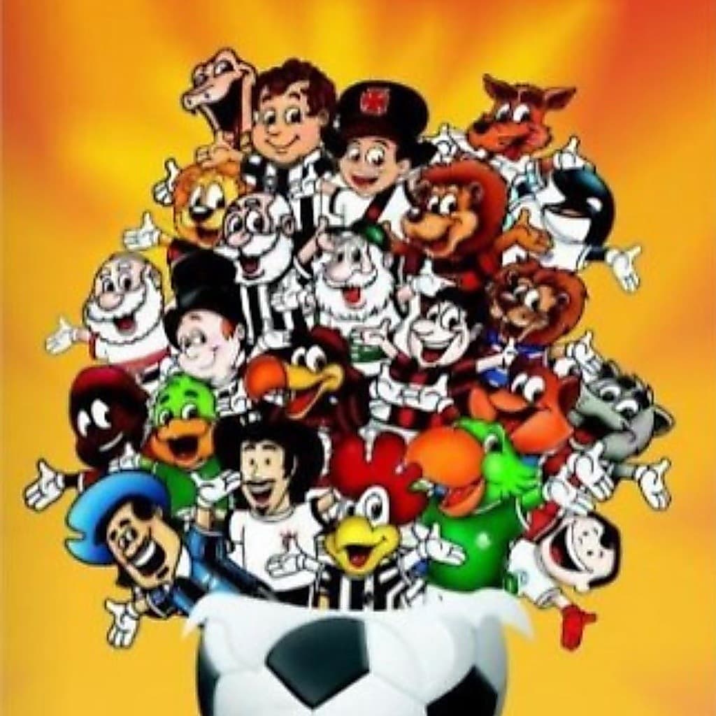 Imã de Geladeira Mascote Mania Diversos Times