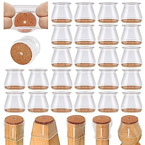 16 pcs Redondo /Quadrado pequeno /grande Protetor Para O Pé Da Cadeira Mesa De Silicone