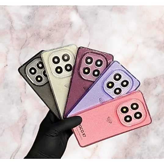 Capa Capinha Case Brilho Giltter Premium Luxo Xiaomi Poco X7 /  Redmi Note 14 Pro 5G